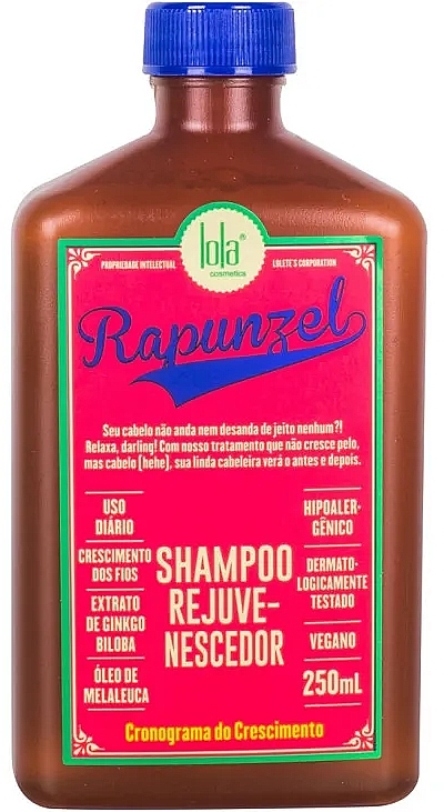 Шампунь для зміцнення волосся - Lola Cosmetics Rapunzel Rejuvenating Shampoo — фото N1