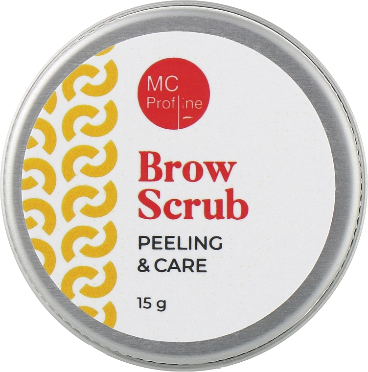 Скраб для бровей - Miss Claire MC Profline Peeling&Care Brow Scrub — фото N2