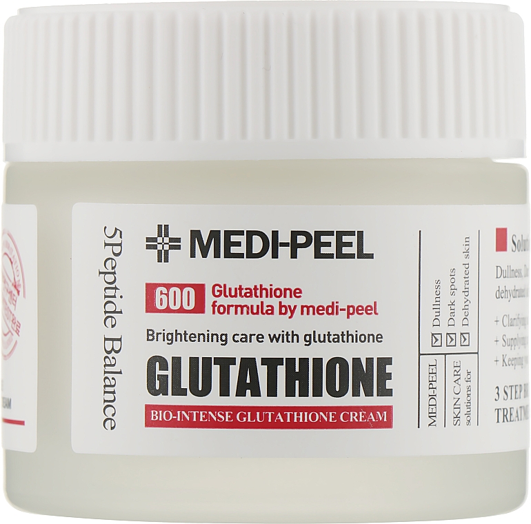 Освітлювальний крем з глутатіоном - Medi Peel Bio Intense Glutathione White Cream — фото N1