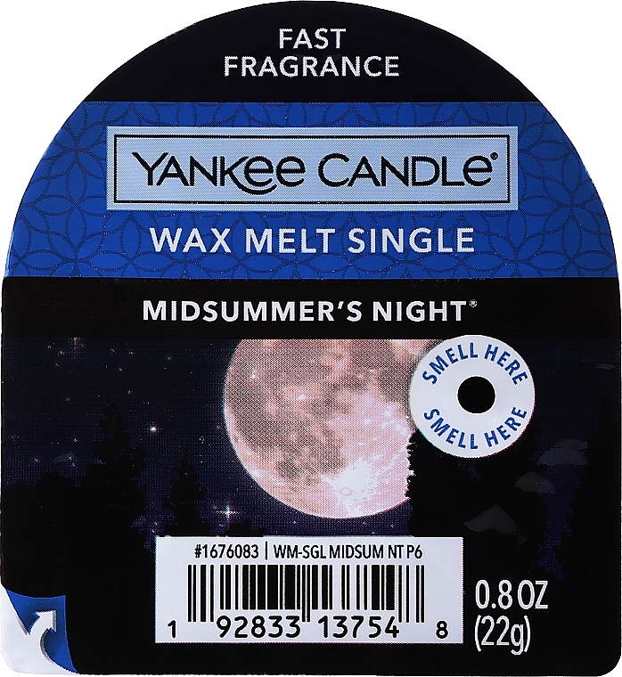 Ароматический воск - Yankee Candle Midsummer's Night Wax Melts — фото N1