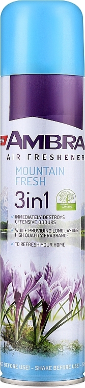 Освежитель воздуха - Ambra Air Freshener Mountain Fresh — фото N1
