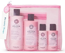 Парфумерія, косметика Набір, 5 продуктів - Maria Nila Luminous Colour Beauty Bag