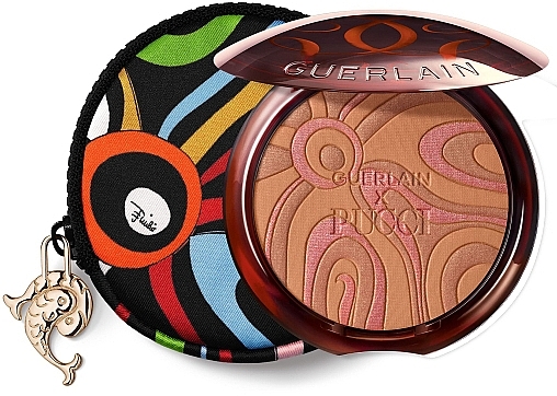 Пудра-бронзатор для лица - Guerlain x Pucci Terracotta Marble Sun  — фото N1