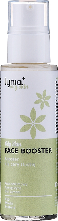 Бустер для жирної шкіри - Lynia Oily Skin Face Booster — фото N1