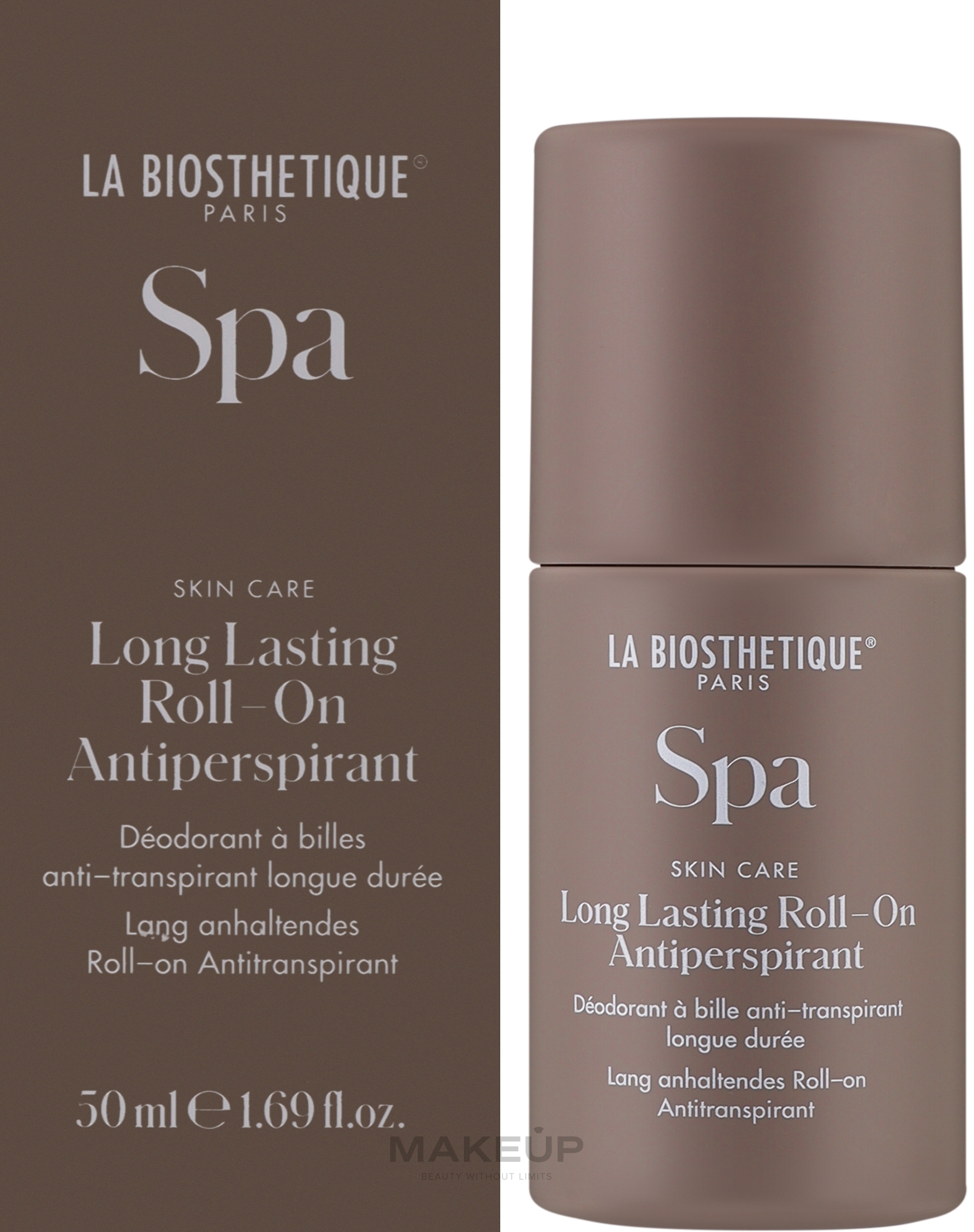 Антиперспирант роликовый длительного действия - La Biosthetique Spa Long Lasting Roll-On Antiperspirant — фото 50ml