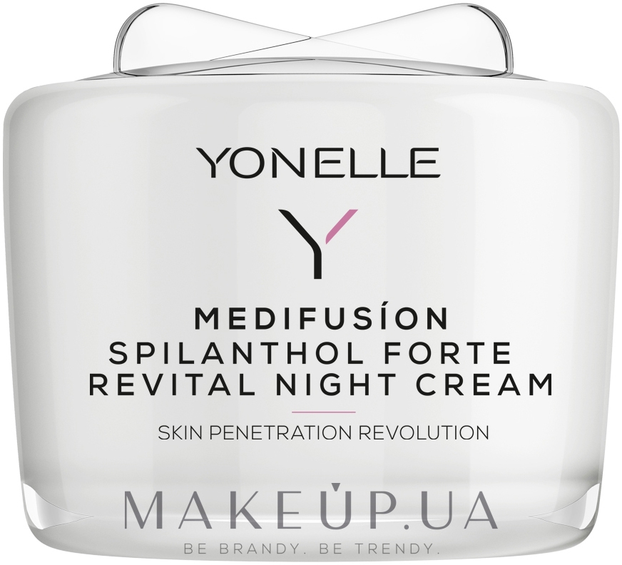 Восстанавливающий ночной крем для лица - Yonelle Medifusion Spilantol Forte Revital Night Cream — фото 55ml