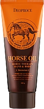 Крем для тіла і рук з конячим жиром - Deoproce Hand & Body Horse Oil — фото N2