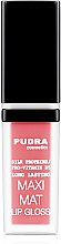 Духи, Парфюмерия, косметика РАСПРОДАЖА Матовый блеск для губ - Pudra Cosmetics Maxi Matt Lip Gloss *