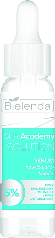 Увлажняющая и успокаивающая сыворотка - Bielenda Skin Academy Solutions Moisturizing and Soothing Serum — фото N1