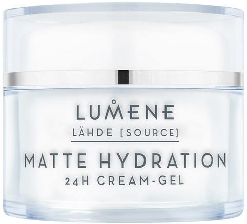 Крем-гель для обличчя - Lumene Lähde Matte Hydration 24h Cream-Gel