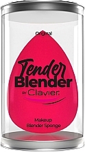 Парфумерія, косметика Спонж для макіяжу, рожевий - Clavier Tender Blender Super Soft