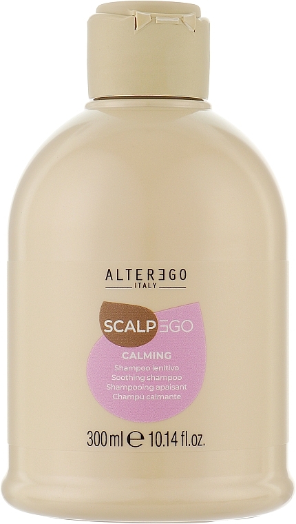 Успокаивающий шампунь для чувствительной кожи головы - Alter Ego ScalpEgo Calming Soothing Shampoo — фото N2
