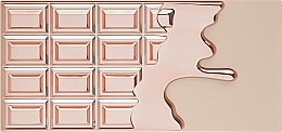 Палетка теней для век - I Heart Revolution Chocolate Eyeshadow Palette Marble Rose Gold — фото N2