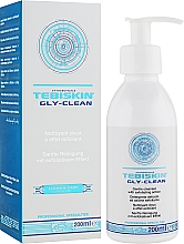 Очищувальний гель для тьмяної шкіри з гіперкератозомі гіперпігментацією - Tebiskin Gly-Clean Cleanser — фото N2