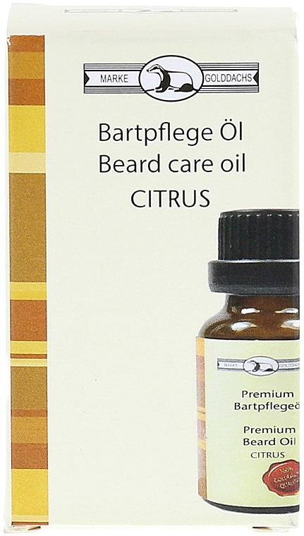 Олія для бороди "Цитрус" - Golddachs Beard Oil Citrus — фото N3