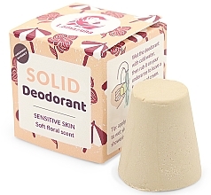 Твердий дезодорант для чутливої шкіри "Квітковий аромат" - Lamazuna Solid Deodorant Sensitive With Floral — фото N1