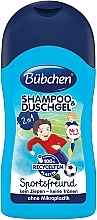 Шампунь для волосся і тіла "Юний спортсмен" - Bubchen Kids Shampoo and Shower — фото N3