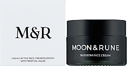 Высокоактивный крем для лица "Blossom" с тропическими водорослями - Moon&Rune Face Cream — фото N2