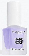 Парфумерія, косметика База під лак і верхнє покриття - Mesauda Milano Hard Rock Nail Hardening Base Coat 118