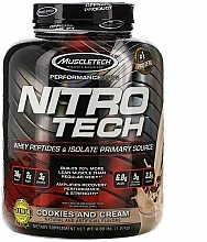 Парфумерія, косметика Протеїн сироватковий "Печиво з кремом" - Muscletech Nitro Tech Ripped Cookies & Cream