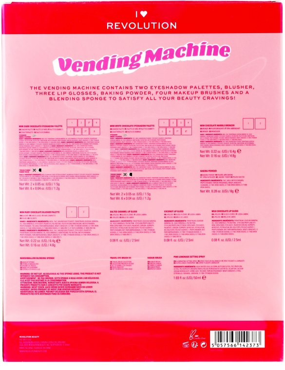 Набор для макияжа - I Heart Revolution Vending Machine — фото N3