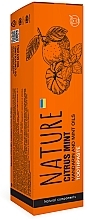 Зубная паста с мандарином и мятой - Bioton Cosmetics Nature Citrus Mint Toothpaste — фото N2
