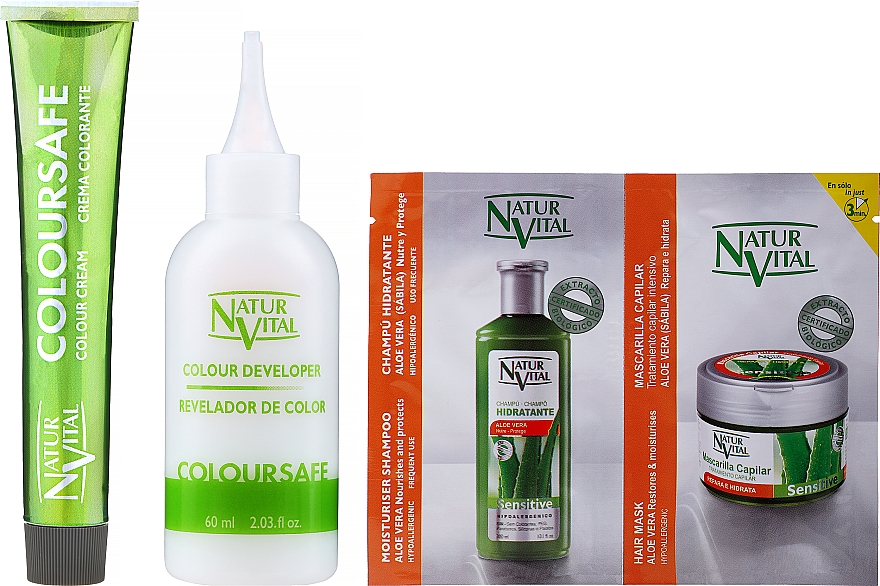 Фарба для волосся - Natur Vital PPD Free ColourSafe Hair Colour — фото N2