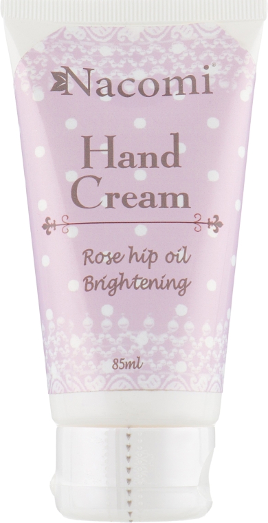 Крем для рук - Nacomi Hand Cream With Cold-Pressed Rose Hip Oil — фото N3