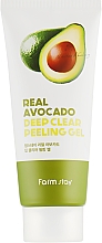 Глубоко очищающий пилинг-гель для лица - FarmStay Real Avocado Deep Clear Peeling Gel — фото N2