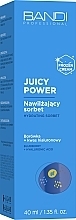 Зволожувальний сорбер для обличчя - Bandi Professional Juicy Power Hydrating Sorbet Blueberry + Hyaluronic Acid — фото N2