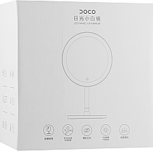 Зеркало для макияжа Doco HZJ001, белое - Xiaomi — фото N2