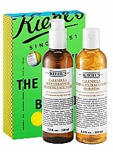 Духи, Парфюмерия, косметика Набор - Kiehl's Calendula Leave The Oil Behind (f/foam/230ml + f/toner/230ml)