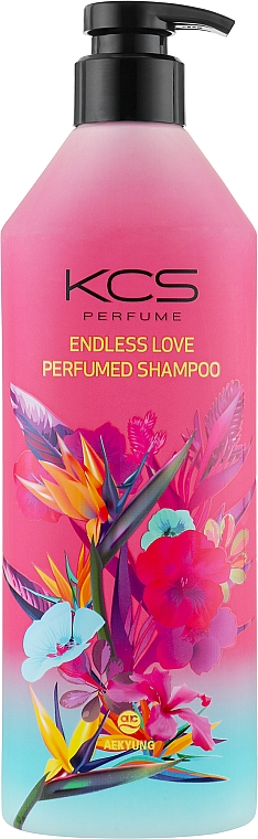 Шампунь для мягкого очищения сухих и ломких волос - KCS Endless Love Perfumed Shampoo — фото N1