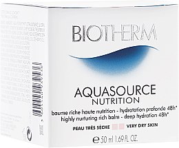 Парфумерія, косметика Зволожувальний бальзам для сухої шкіри - Biotherm Aquasource Nutrition