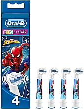 Насадка для зубної щітки, 4 шт. - Oral-b Braun Stages Power Eb10 Spider-man — фото N2