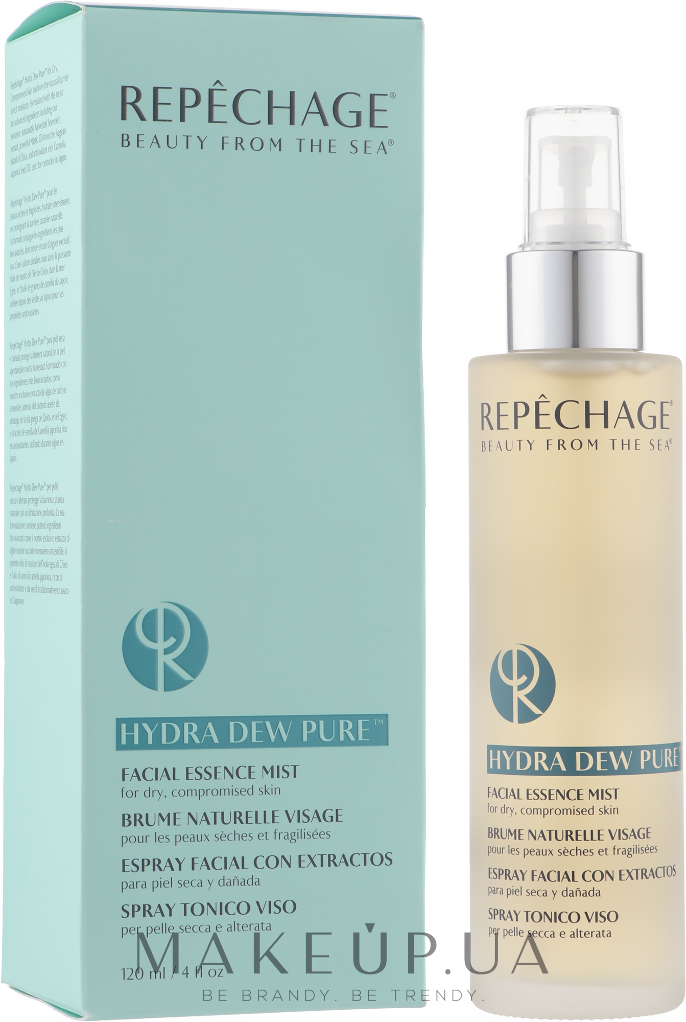 Эссенция-спрей для лица - Repechage Hydra Dew Pure Facial Essence Mist — фото 120ml