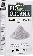 Пудра для волосся "Біла каолінова глина" - Indus Valley Bio Organic Kaolin Clay Powder — фото N1