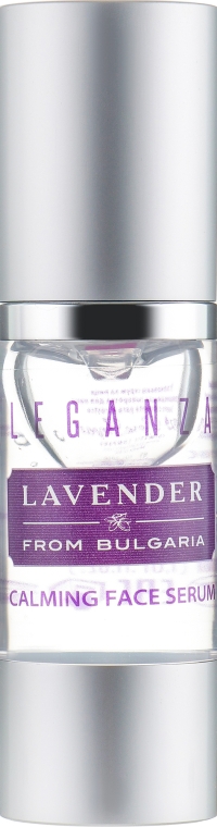 Заспокійлива сироватка для обличчя - Leganza Lavender Calming Face Serum — фото N2