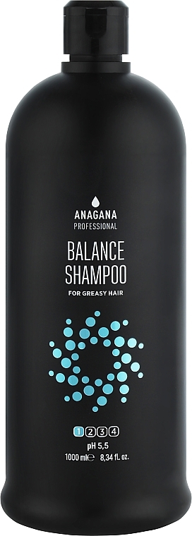 Шампунь "Баланс" для жирных волос - Anagana Professional Balance Shampoo For Greasy Hair — фото N2