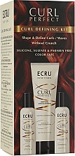 Парфумерія, косметика Набір - Ecru New York Curl Perfect Curl Defining Kit (potion/125ml + shm/60ml + cond/60ml)