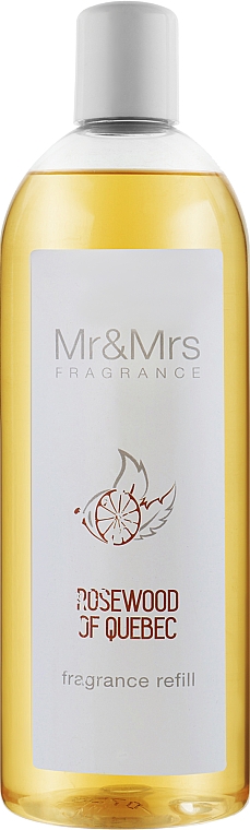 Наповнювач для аромадифузора "Рожеве дерево Квебеку" - Mr&Mrs Rosewood Of Quebec Fragrance Refill — фото N2