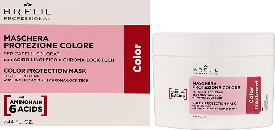 Маска для фарбованого волосся - Brelil Color Treatment Color Protection Mask — фото N2