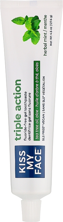 Зубная паста «Тройное действие» - Kiss My Face Triple Action Toothpaste