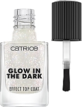 Духи, Парфюмерия, косметика Верхнее покрытие для лака - Catrice Glow In The Dark Effect Top Coat