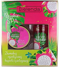 Духи, Парфюмерия, косметика Набор - Bielenda Exotic Paradise Pitaja (scrub/350g + butter/400ml)