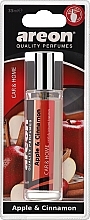 Парфумерія, косметика Аромадифузор для авто "Яблуко та кориця" - Areon Perfume Blister Apple & Cinnamon
