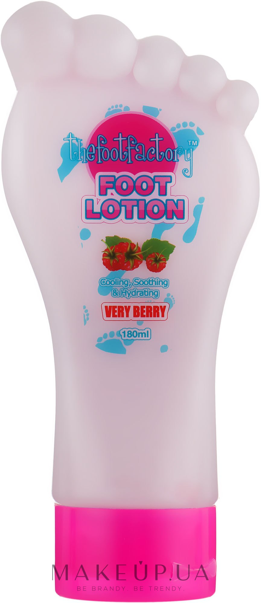 Лосьон для ног - The Foot Factory "Very Berry" Foot Lotion — фото 180ml