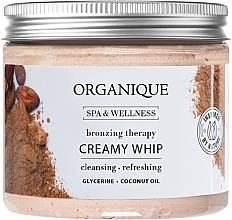 Пінка для тіла - Organique Cleansing Creamy Whip Bronzing Therapy — фото N1