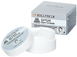 ПОДАРУНОК! Крем для шкіри навколо очей з екстрактом чорної ікри - Hollyskin Caviar Eye Cream — фото N1