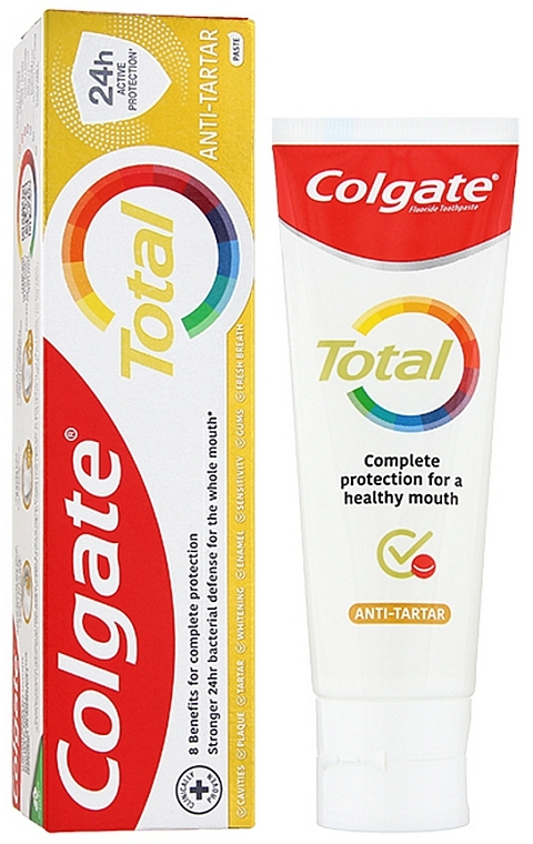 Зубна паста - Colgate Total Anti Tartar — фото N1